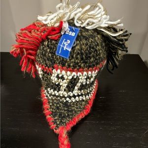 Mohawk woolen earflap hat